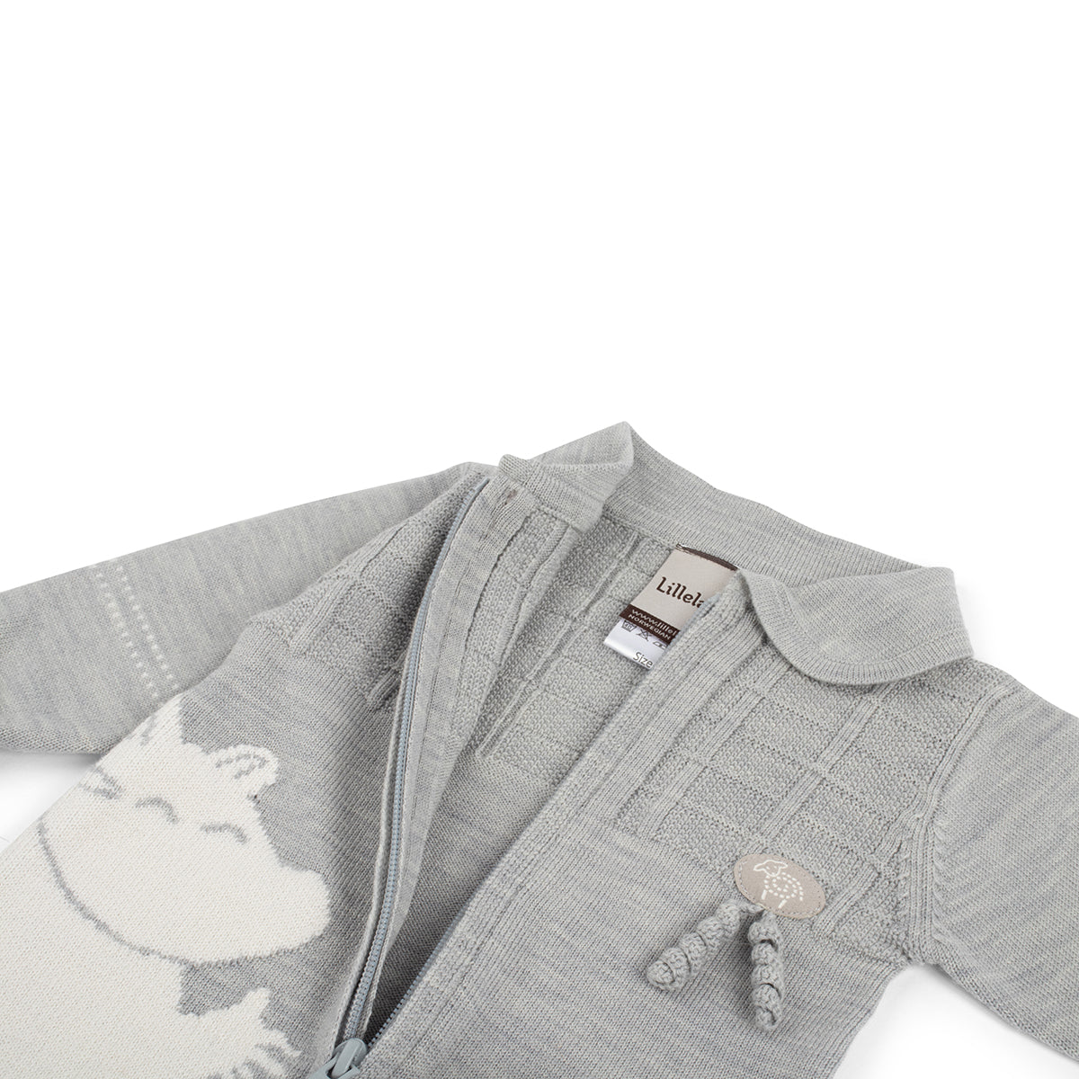Brand New Merino Wool Moomin Playsuit by Lillelam | Little Skandi